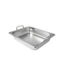 Ver imagem 1 de Cuba Gastronômica de Inox GN 1/2 de 65 mm com Alças FrigoPro