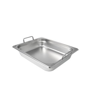 Cuba Gastronômica de Inox GN 1/2 de 65 mm com Alças FrigoPro