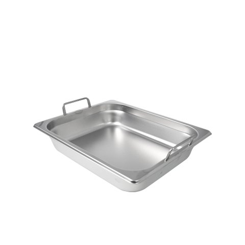Cuba Gastronômica de Inox GN 1/2 de 65 mm com Alças FrigoPro
