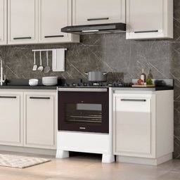 Fogão Best Glass 5 Queimadores Branco Bivolt Fgvbg510br Suggar - 3