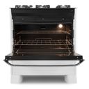 Ver imagem 2 de Fogão Best Glass 5 Queimadores Branco Bivolt Fgvbg510br Suggar