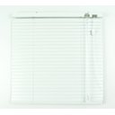 Ver imagem 3 de Persiana Horizontal 25mm Alumínio Crisdan sem Furos Aparente Largura 1,50 X 1,30 Altura Branca