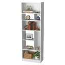 Ver imagem 2 de Estante Multiuso 4 Prateleiras 180x60 B38 Branco Novam