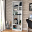 Ver imagem 5 de Estante Multiuso 4 Prateleiras 180x60 B38 Branco Novam