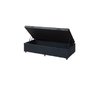 Cama Box Baú Solteirão King Blindado Linhão Preto 203X96X44 Cm - 1
