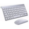 Teclado e Mouse sem Fio Usb 2.4ghz Receptor Design Fino Lind - 1