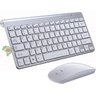 Teclado e Mouse sem Fio Usb 2.4ghz Receptor Design Fino Lind - 2
