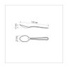 Kit 12 Colher de Cha Inox Buzios - Tramontina - 5