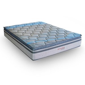 Colchão Orthocrin Real Black de Molas Pillow Top 193x203x30
