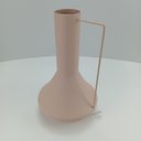 Ver imagem 6 de Vaso Garrafa Decorativo de Metal Rosa 35x21x21cm Enfeite Sala Mesa Estante