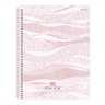 Caderno Universitário São Domingos Rosa Rosé 10 Matérias 160 Folhas - Item Sortido - 1