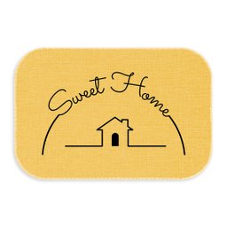 Tapete Decorativo Sweet Home - 2