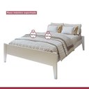 Ver imagem 7 de Quarto Completo com Cama Casal 140cm Turca e Guarda-Roupa 6 Portas 9 Gavetas Urbano