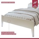 Ver mais imagens de Quarto Completo com Cama Casal 140cm Turca e Guarda-Roupa 6 Portas 9 Gavetas Urbano
