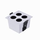 Ver imagem 2 de Spot de Embutir Powerus 38° 8w Irc90 3000k Branco Fundo Preto