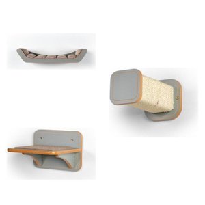 Playground para Gatos em MDF Merlot