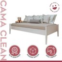 Ver imagem 2 de Cama Infantil Babá Clean 90cm em Madeira Maciça