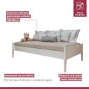 Ver imagem 4 de Cama Infantil Babá Clean 90cm em Madeira Maciça