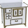 Fogao a Lenha N 2 Renaissance Chapa de Aluminio Branco Se - 3