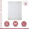 Guarda-roupa Infantil 4 Portas 5 Gavetas 100% Mdf Aconchego - 2