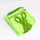 Ver imagem 3 de Rede de Dormir Descanso Nylon Garimpeira Camping Verde Limão