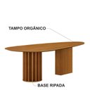 Ver imagem 4 de Mesa de Jantar Belle 200x100 Orgânica Cinamomo Off-white - Leifer