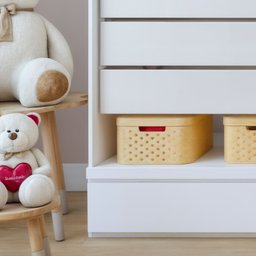 Guarda-roupa Infantil 6 Portas 9 Gavetas 100% Mdf Encanto - 11