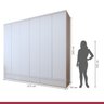 Guarda-roupa Infantil 6 Portas 9 Gavetas 100% Mdf Encanto - 7