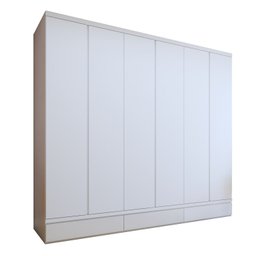 Guarda-roupa Infantil 6 Portas 9 Gavetas 100% Mdf Encanto - 12