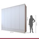 Ver imagem 7 de Guarda-Roupa Infantil 6 Portas 9 Gavetas 100% MDF Encanto