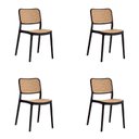 Ver imagem 1 de Conjunto 4 Cadeiras para Jardim e Varanda Lia
