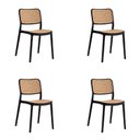 Ver imagem 1 de Conjunto 4 Cadeiras para Jardim e Varanda Lia