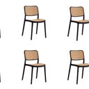 Ver imagem 1 de Conjunto 6 Cadeiras para Jardim e Varanda Lia