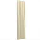 Ver imagem 2 de Painel Ripado em Barra 250cm x 46cm 100% MDF Supremo Marrom/Off White Gelius Móveis