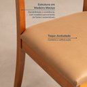 Ver imagem 4 de Cadeira Estofada Tiê CabeCasa MadeiraOriginals