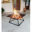 Ver imagem 2 de Lareira 60cm P/ Jardim Fogueira Externa Portatil a Lenha