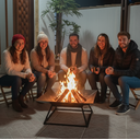 Ver imagem 4 de Lareira 60cm P/ Jardim Fogueira Externa Portatil a Lenha