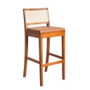 Ver imagem 5 de Banqueta com Encosto e Apoio para Pés Tiê CabeCasa MadeiraOriginals