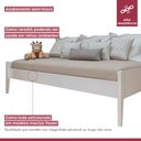 Ver mais imagens de Conjunto Quarto Infantil com Cama Babá 90cm Clean e Guarda-Roupa Aconchego