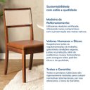 Ver mais imagens de Cadeira Madeira Maciça Tiê CabeCasa MadeiraOriginals