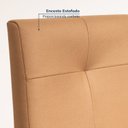 Ver imagem 3 de Cadeira Estofada Tiê Maxx CabeCasa MadeiraOriginals