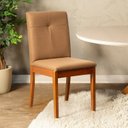 Ver imagem 1 de Cadeira Estofada Tiê Maxx CabeCasa MadeiraOriginals