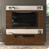 Home para TV Milo 4 Portas Frisadas Creme Caiena - 1