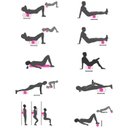 Ver imagem 3 de Rolo Massagem Liberação Miofascial Alongamento Crossfit Yoga Pilates Preto