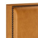 Ver mais imagens de Cabeceira Box Casal Com Tachas 140 cm Vicenza L02 Couríssimo Whisky - Lyam Decor