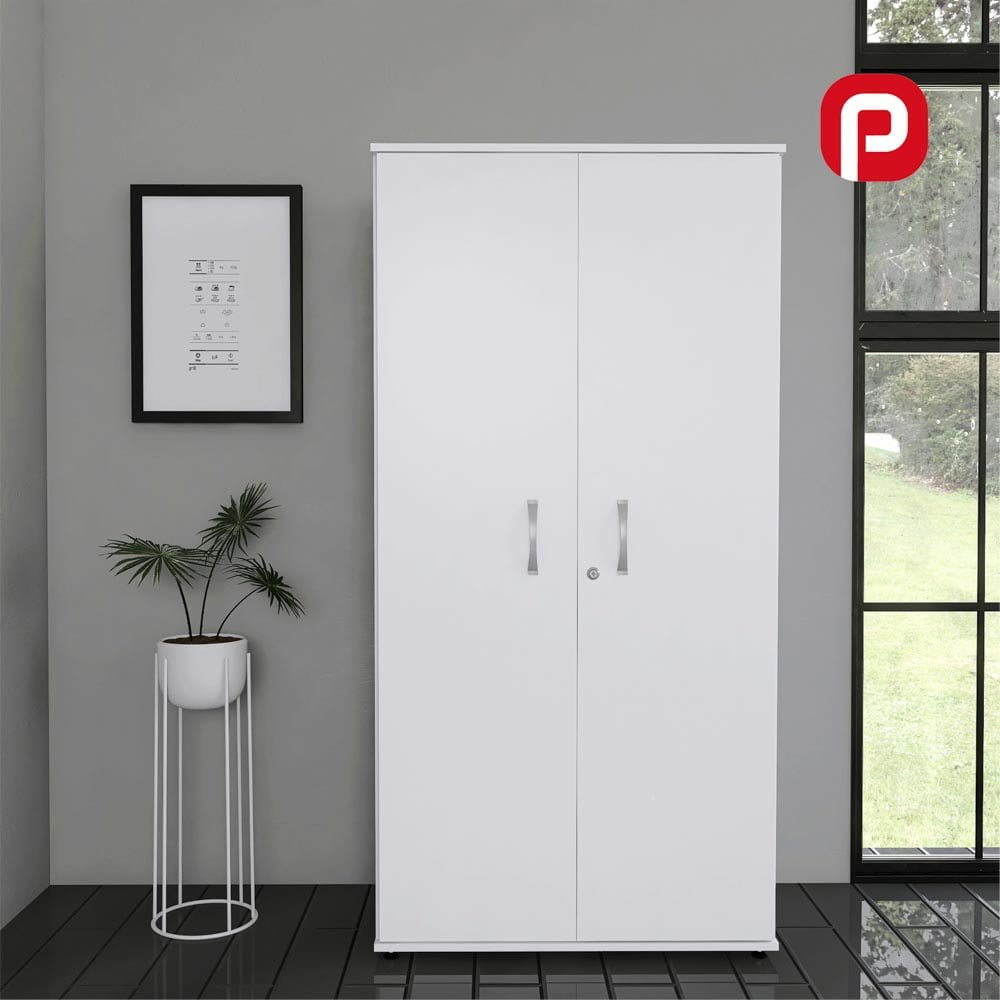 Armario Alto 02 Portas Maxxi Pandin 1,60 M Branco - 3