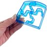 Molde Cortador de Pão Puzzle Quebra Cabeça Plástico P/ Cortar Pão Forma Sanduíche Lancheira Escolar - 4