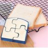 Molde Cortador de Pão Puzzle Quebra Cabeça Plástico P/ Cortar Pão Forma Sanduíche Lancheira Escolar - 2