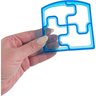 Molde Cortador de Pão Puzzle Quebra Cabeça Plástico P/ Cortar Pão Forma Sanduíche Lancheira Escolar - 3