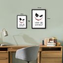 Ver imagem 3 de Quadro com Moldura - Coringa: Why So Serious - Grande
